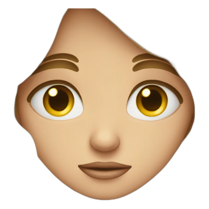 someone eyes filled with tears hands together sticker