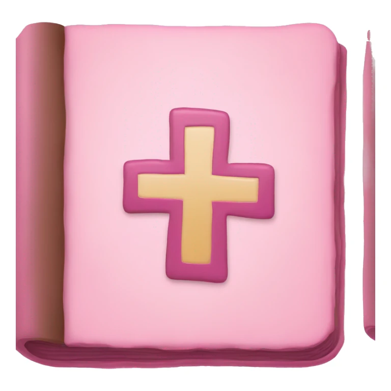 soft pink bible sticker