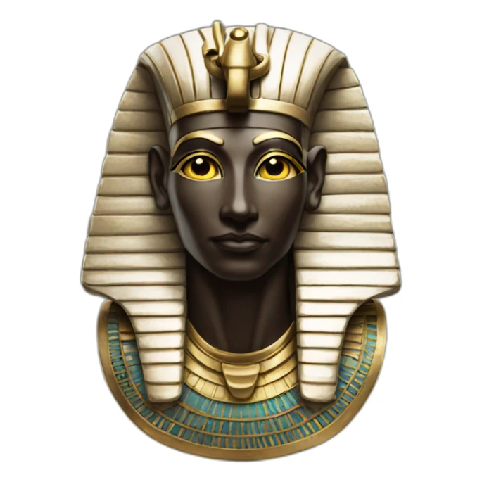 egyptian-god-ra-head sticker