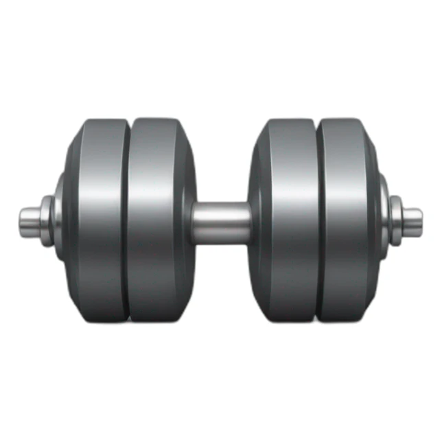 dumbbell sticker