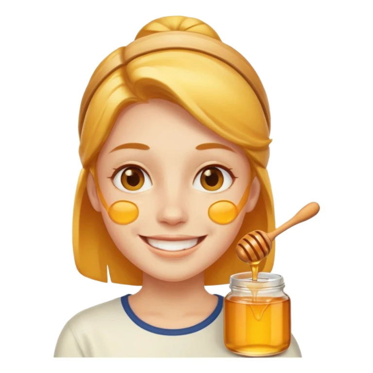 huni ve gülen insan sticker