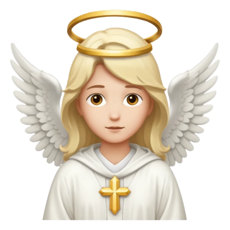 Christian angel  sticker
