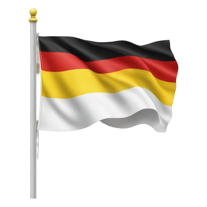 Flagge Bundesland Deutschland Hessen sticker