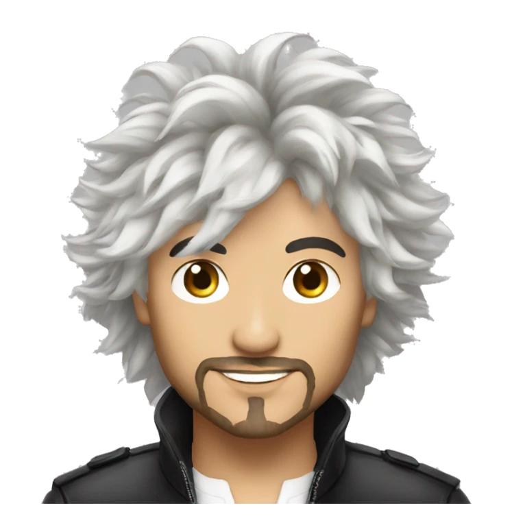 Phillip kirkorov white hair sticker
