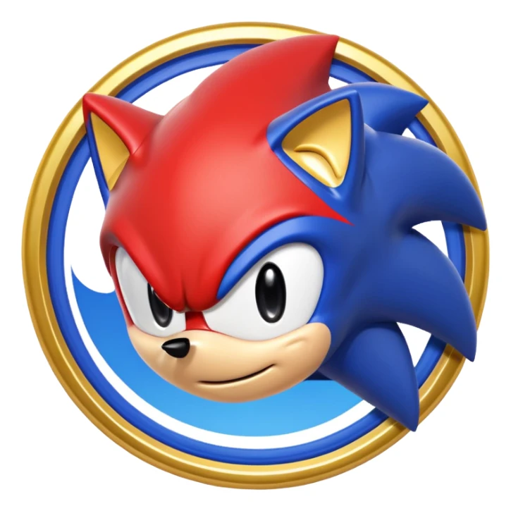 A copy of Sonic heros for the original Xbox sticker