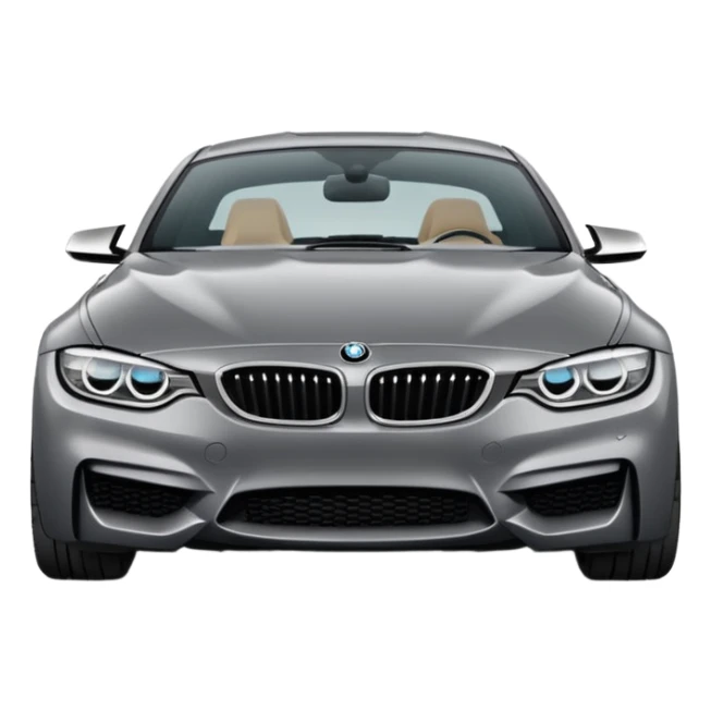 Grey bmw sticker