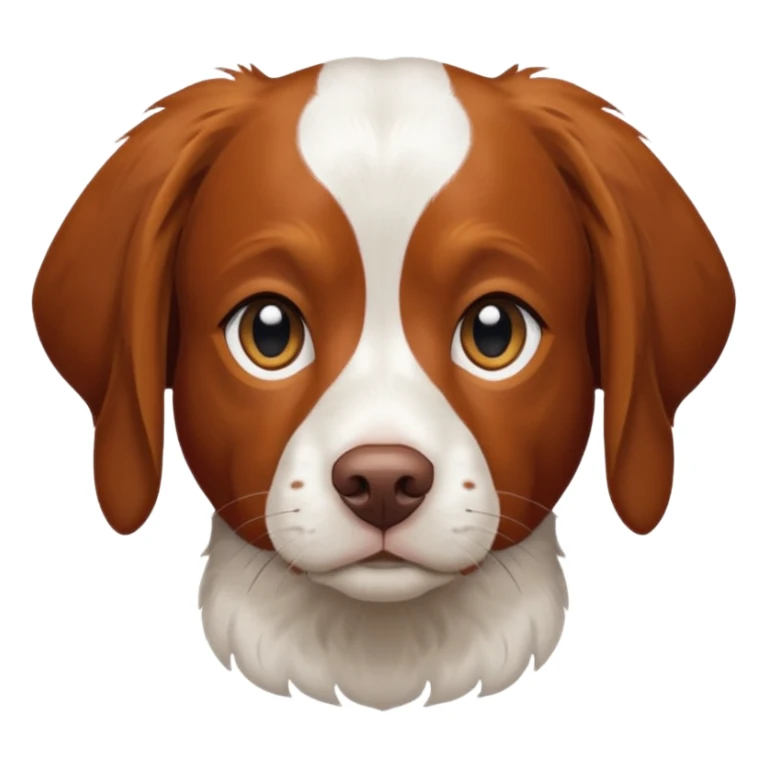 Un chien de chasse, elagneul breton aussis. . sticker