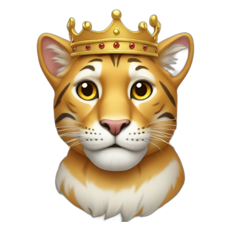 Big king of cats sticker