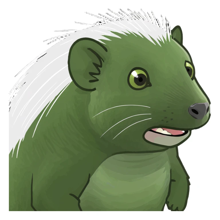 prehensile tailed porcupine  sticker