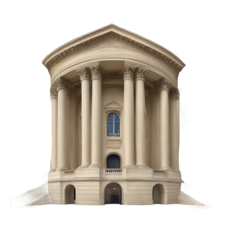 palais de l'assemblée nationale française sticker