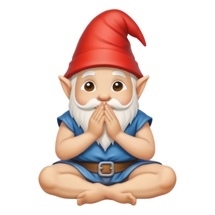 can you make a gnome on his knees begging for a joint sticker