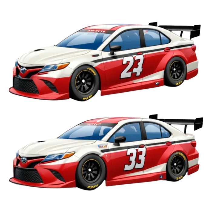 Toyota Camry NASCAR best view sticker