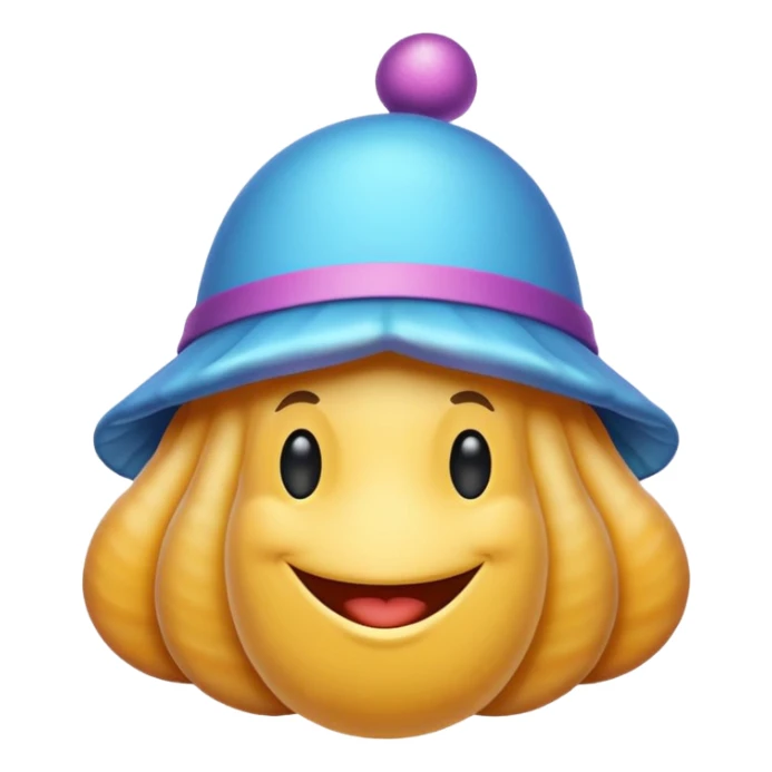 Musical clam celebrate sticker