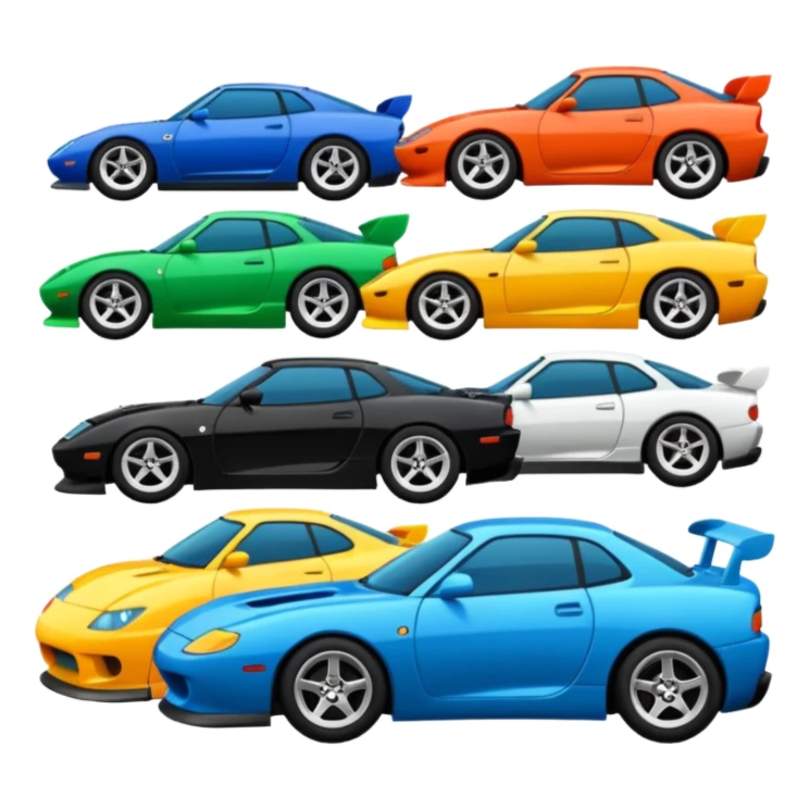 fast and furious movie emojis in gif sticker