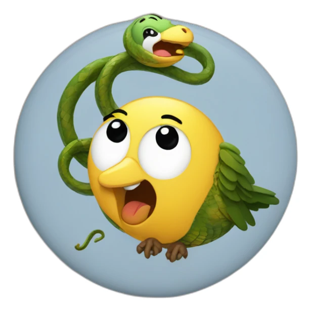 ballad of songbird and snakes pin sticker