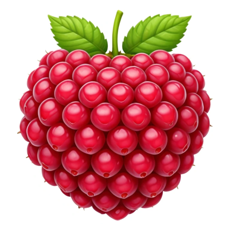 Raspberry sticker