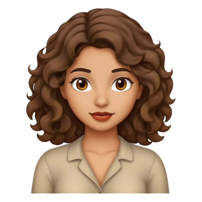 Latina,wavy girl sticker