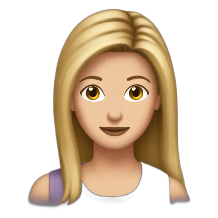 Rachel green in friends sticker