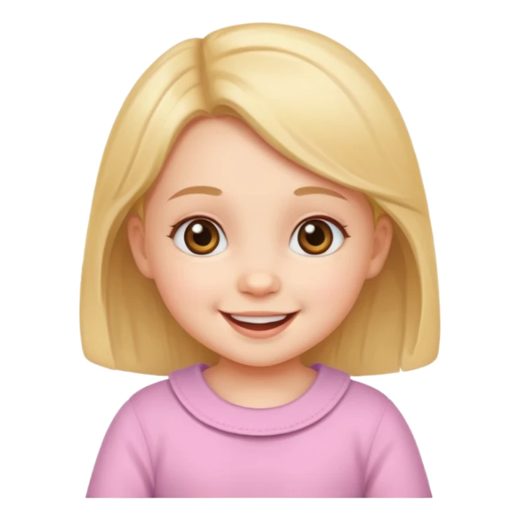 Cute girl baby cute sticker