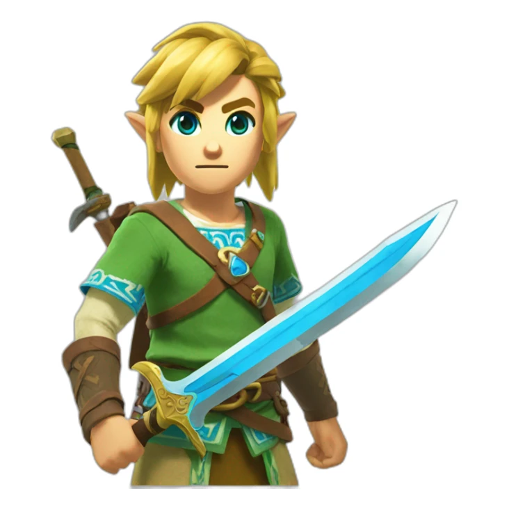 link from Zelda Breath of the wild sticker