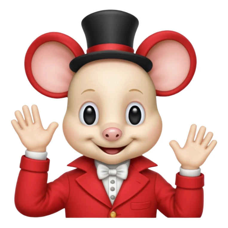 Luís Marques Mendes em figura de Topo Gigio sticker