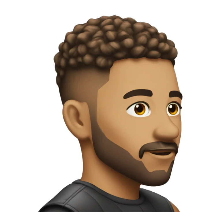 Low taper fade sticker