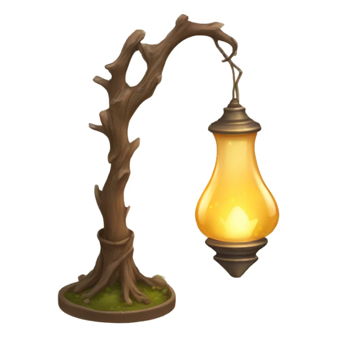 Fairy lamp sticker