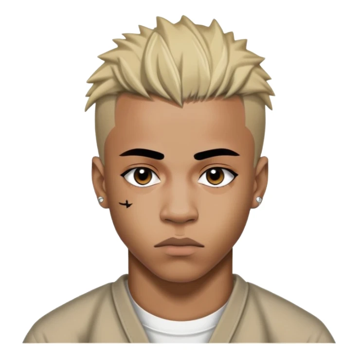 Xxxtentacion rapper, mugshot photo sticker