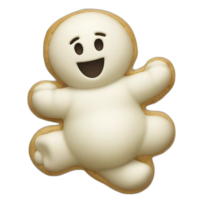 poking belly of Pillsbury dough boy sticker