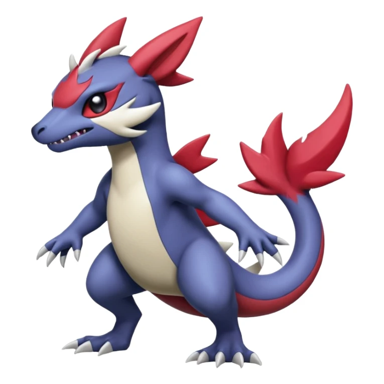 Stitch-Salandit-Noibat-Zangoose-fusion, full body sticker