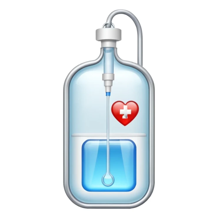 medical IV Bag pain medication sticker
