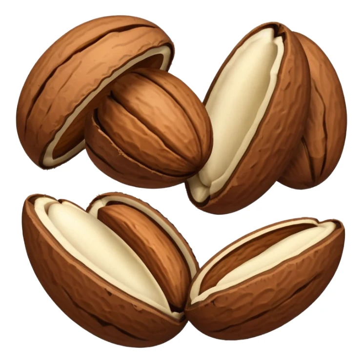 Brazil nut sticker