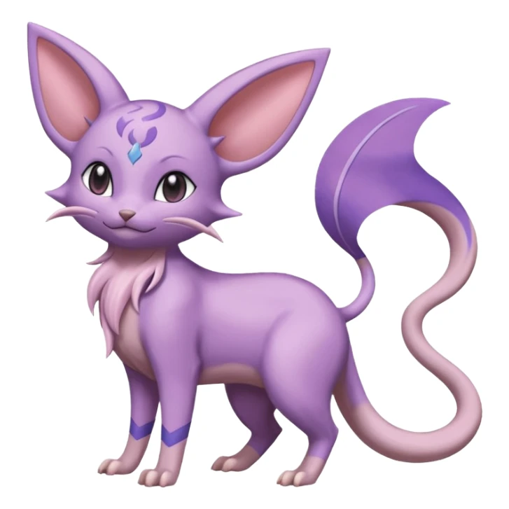 Aurorus-Espeon-Rattata-Pokémon (full body) sticker