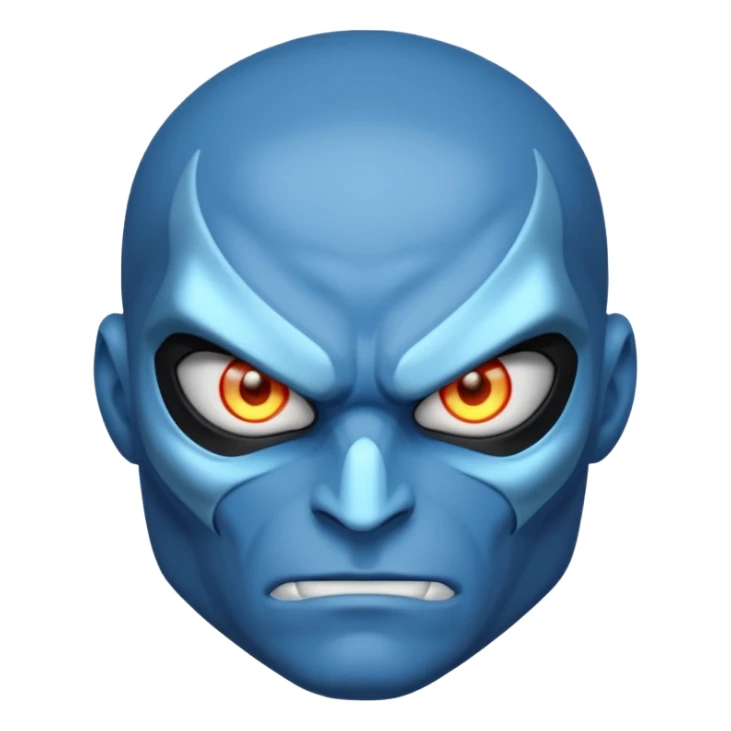 The blue speedster from the flash called Zoom  sticker