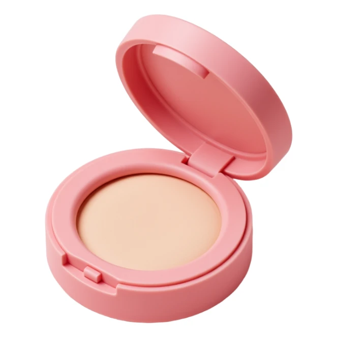 blush makeup compact sticker