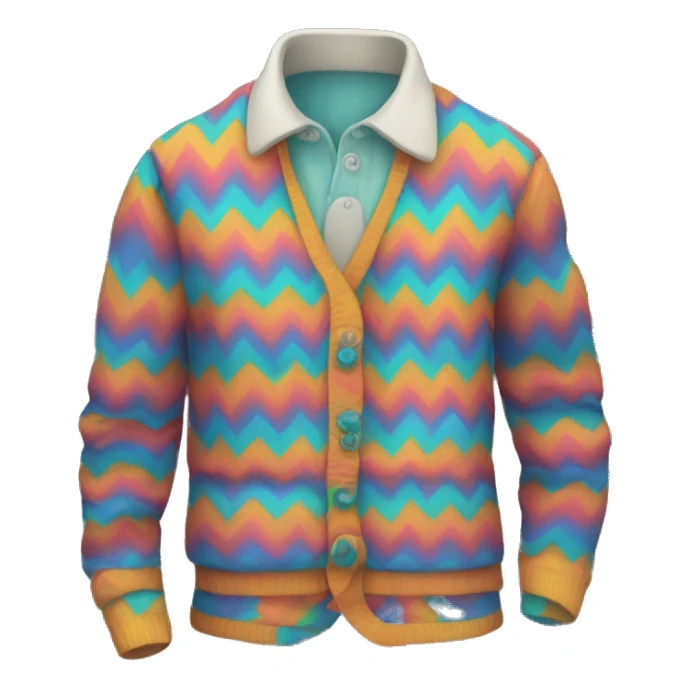 colorful clothing sticker