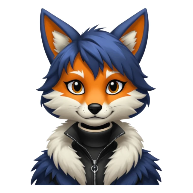 Edgy anthro furry by Falvie, LiLaiRa, AngieWolf sticker