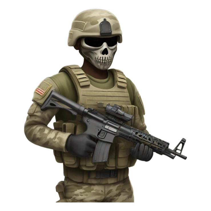 call of duty ghost sticker