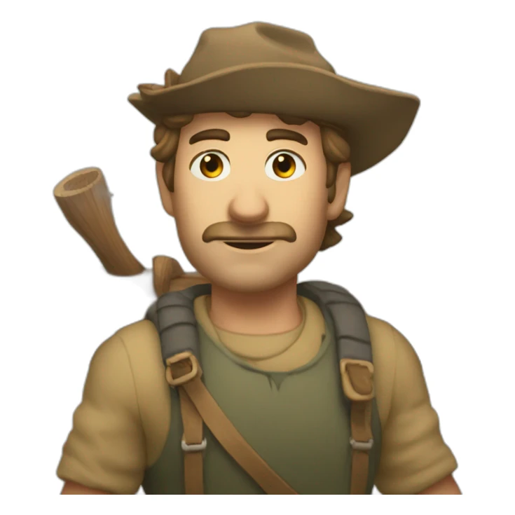 Who's gonna carry the boats and the logs? sticker