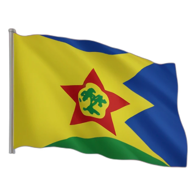 Flag of Kabylie sticker