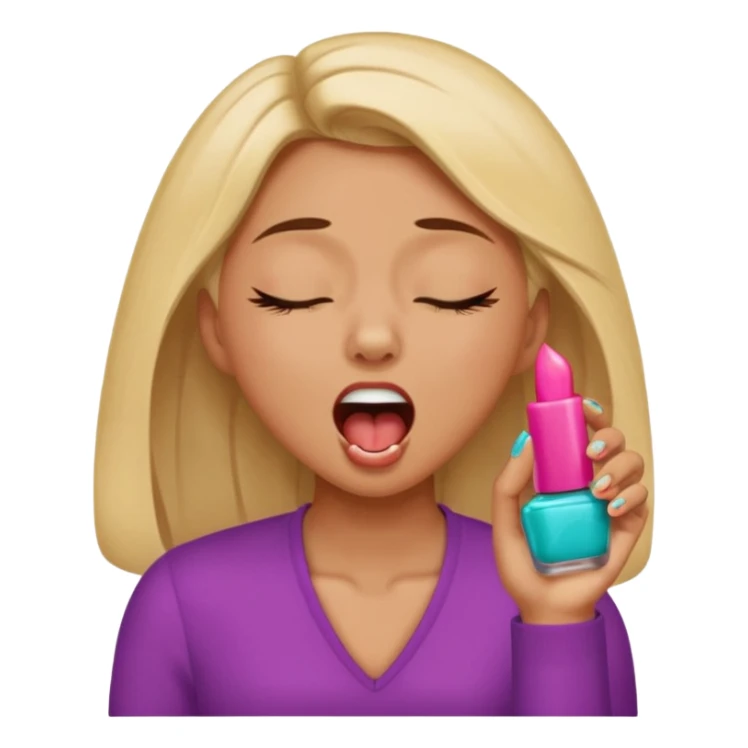 Slay girl emoji💅🥱böyle yap sticker