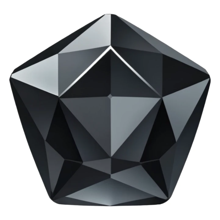 56 karat black diamond crystal sticker