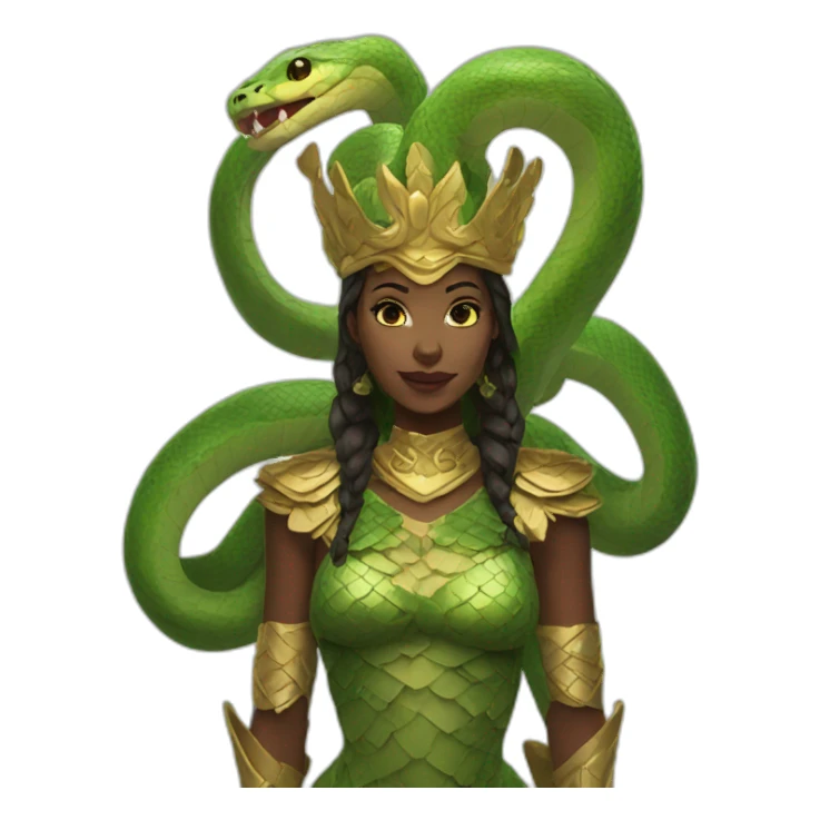 Snake Queen sticker