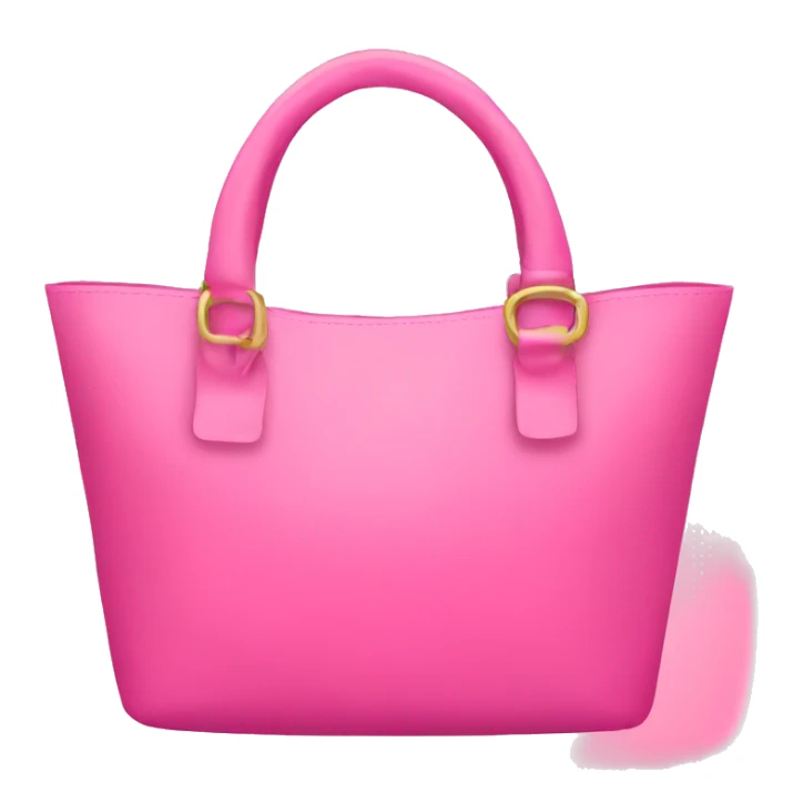 Pink bag sticker