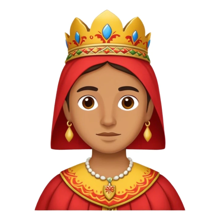 Traditional valencian spain clothing sticker