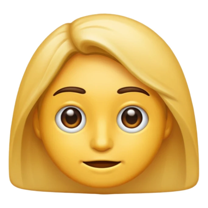 Criar um emoji com paralisia facial do lado direito sticker