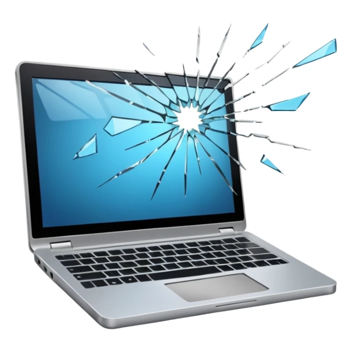 Throw laptop out of window emoji sticker