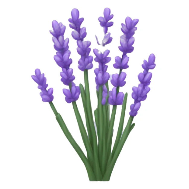 single lavender sticker