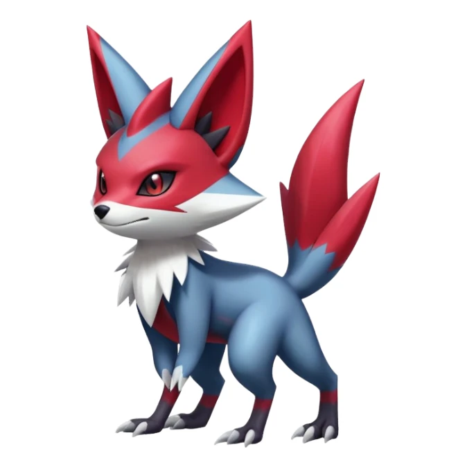  Weavile-Sneasel-Zangoose-Zoroark-hybrid (Full body) sticker