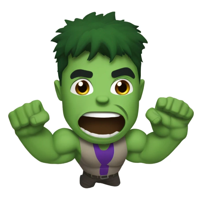Incredible-hulk   Happy Thanksgiving and waving sticker